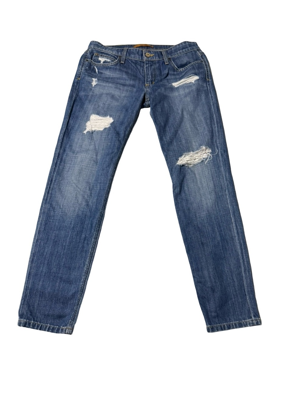 Women’s Joe's Jeans Easy High Water W 27 Blue Distressed Denim